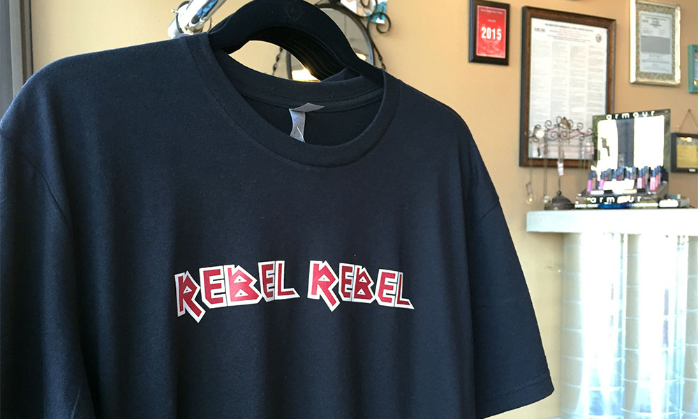 Custom Logo: Rebel Rebel Hair Salon