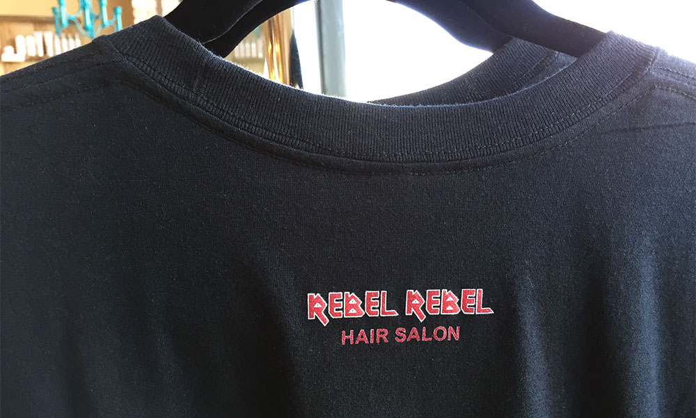 Custom Logo: Rebel Rebel Hair Salon